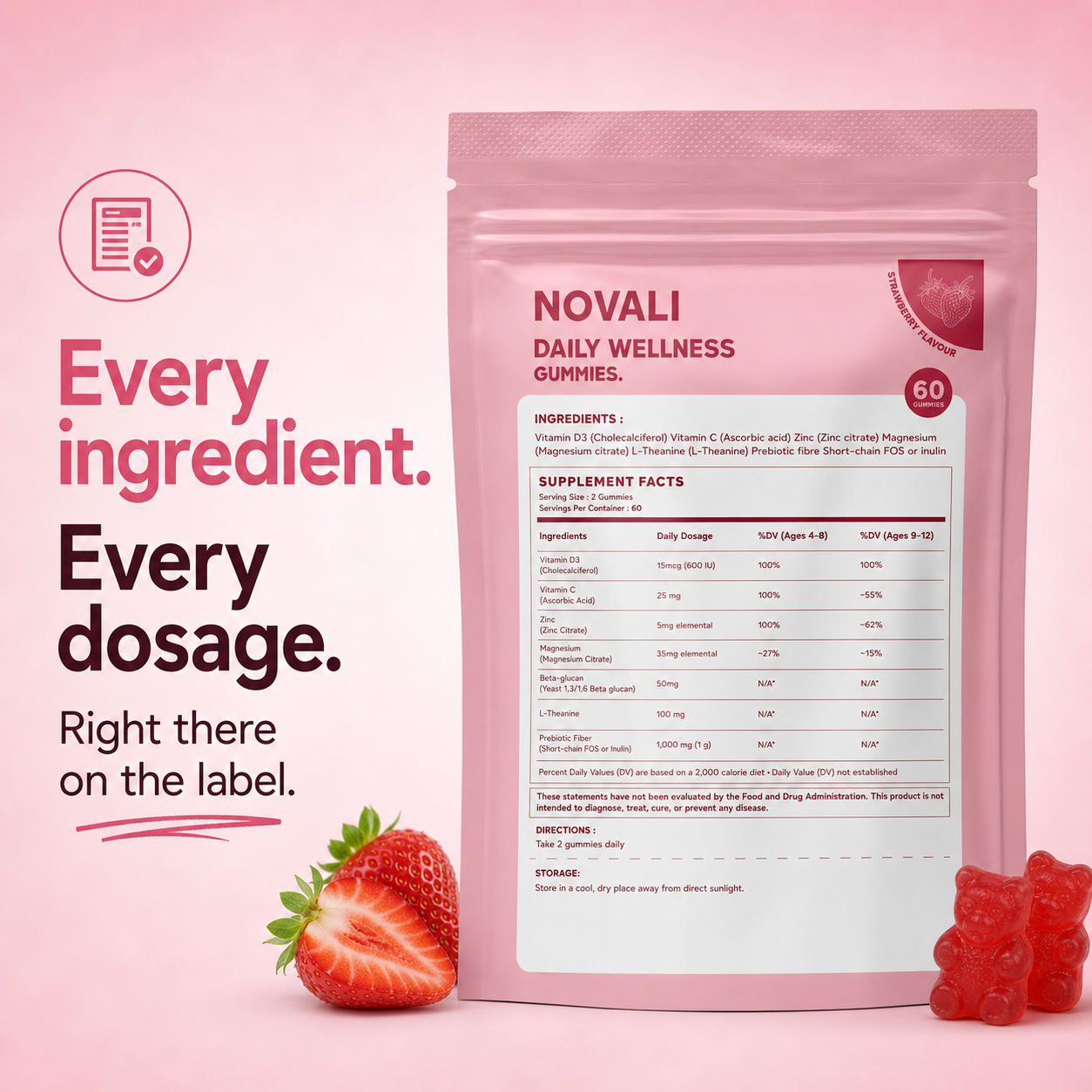NOVALI - Daily Wellness Gummies