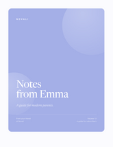 Notes From Emma - A Modern Parenting Guide