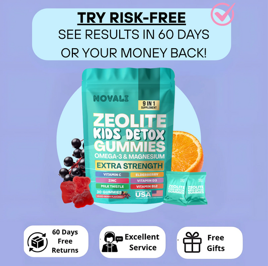 NOVALI - Zeolite Detox Gummies