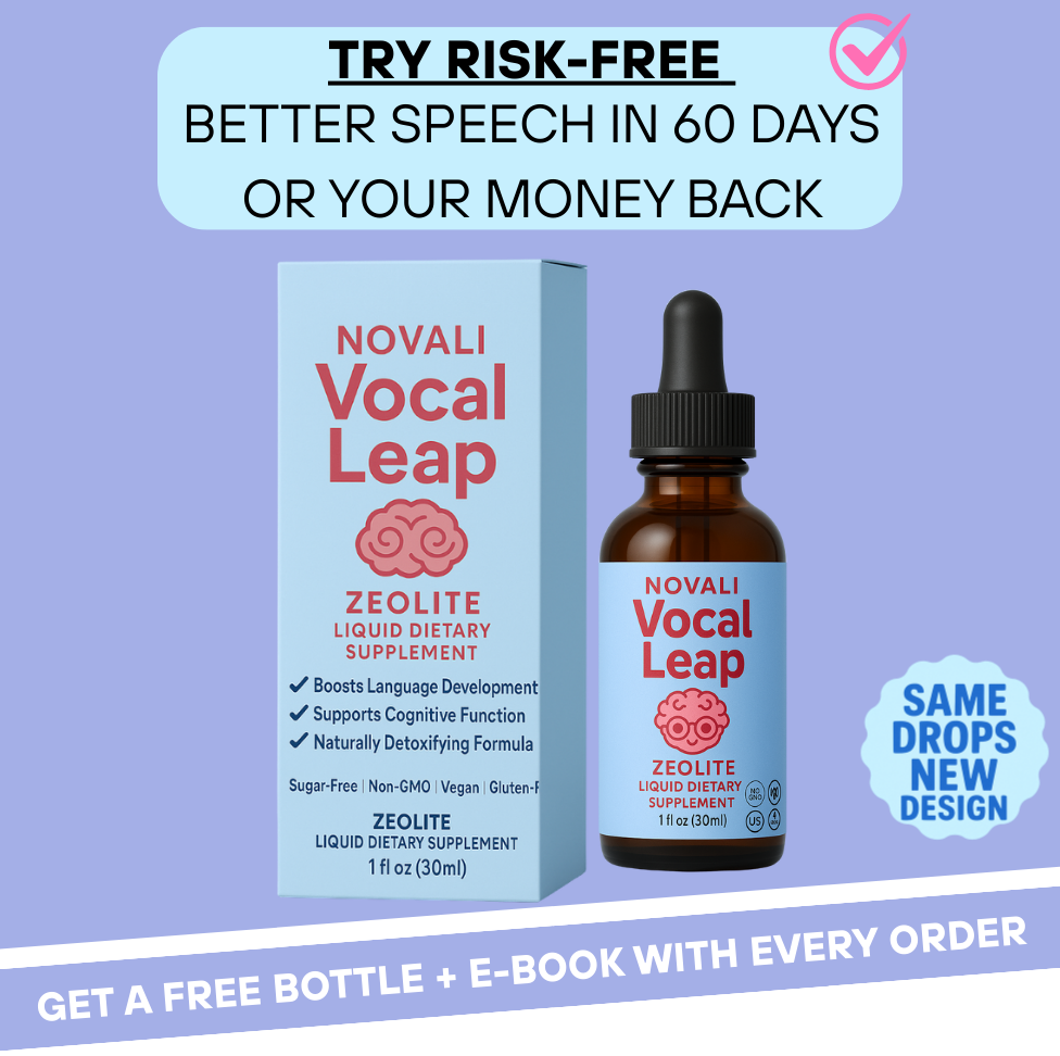 NOVALI Vocal Leap Zeolite Drops for Speech Development