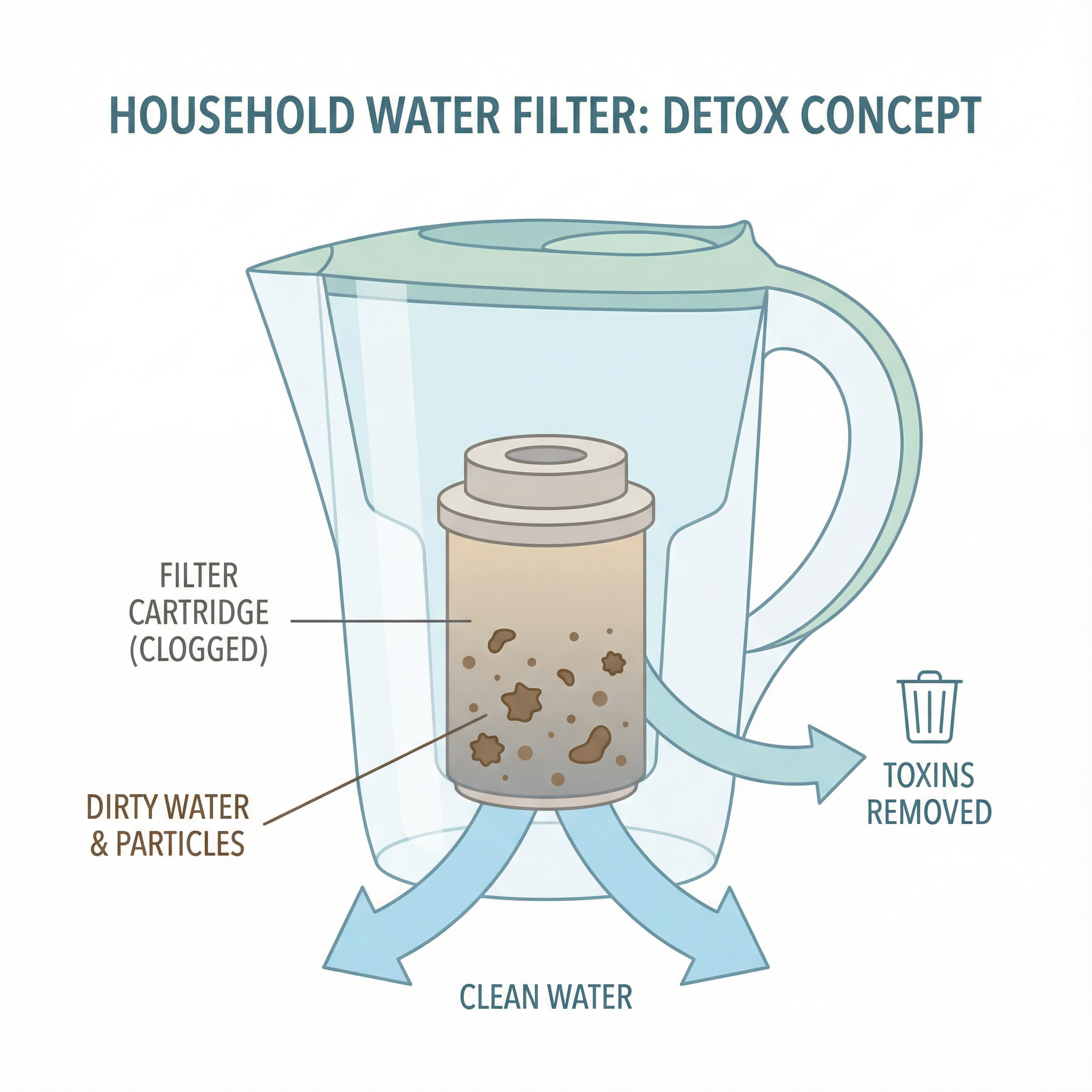 Toxin/Clogged Filter Diagram
