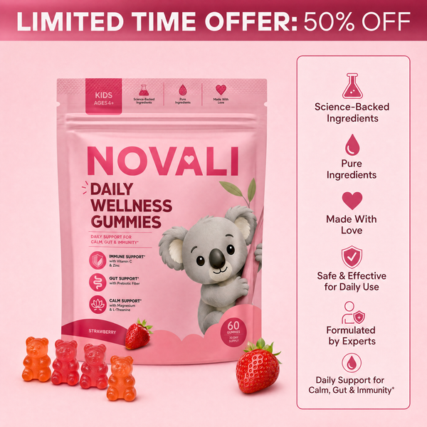 Novali Daily Wellness Gummies